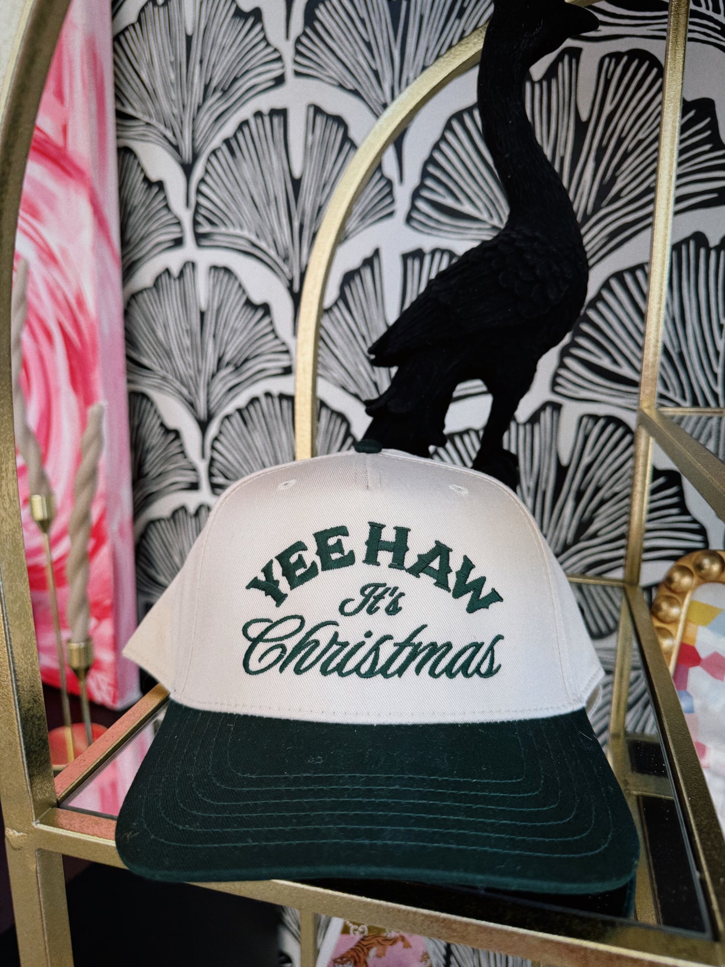 Yeehaw It’s Christmas Trucker Hat