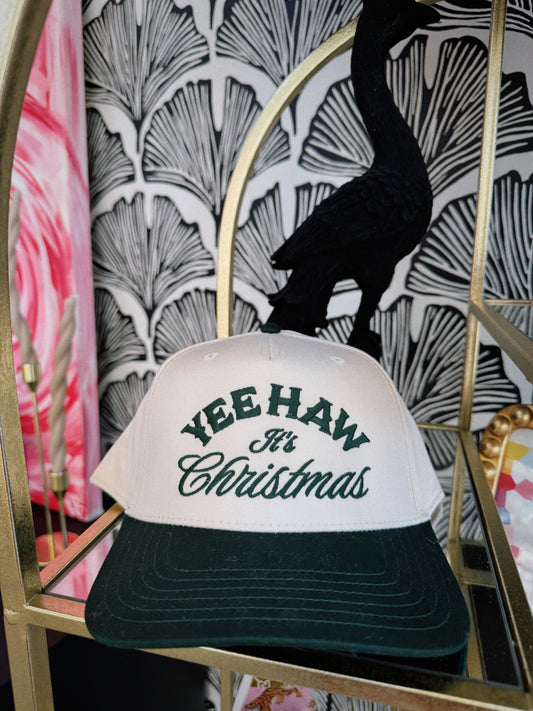 Yeehaw It’s Christmas Trucker Hat
