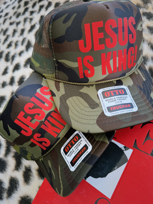 JESUS IS KING TRUCKER!
