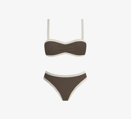 Wandering in Paris Bikini - Brown