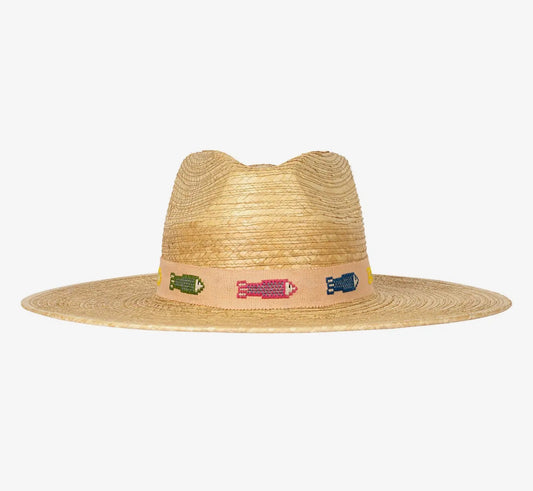 Colorful Fin Palm Hat