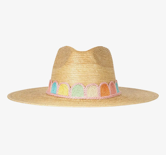 Pastel Kandy Crochet Palm Hat