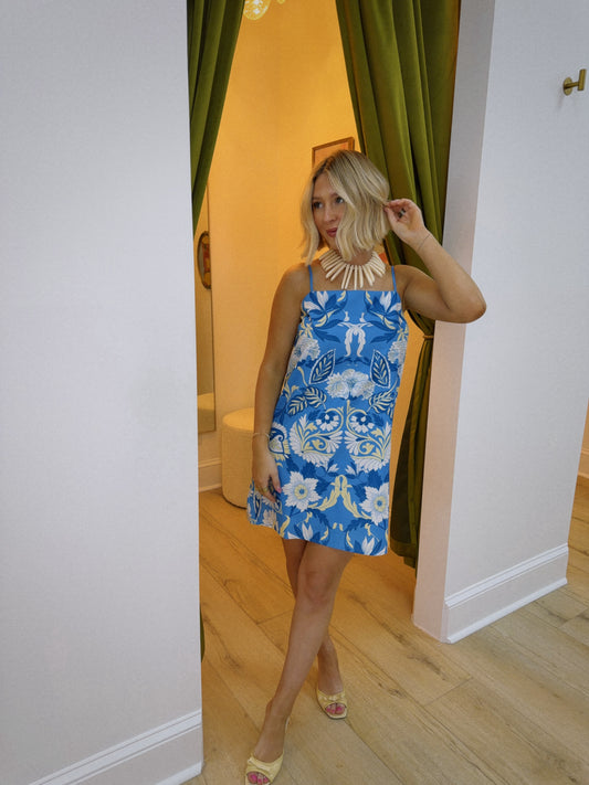 The Azure Coast Mini Dress