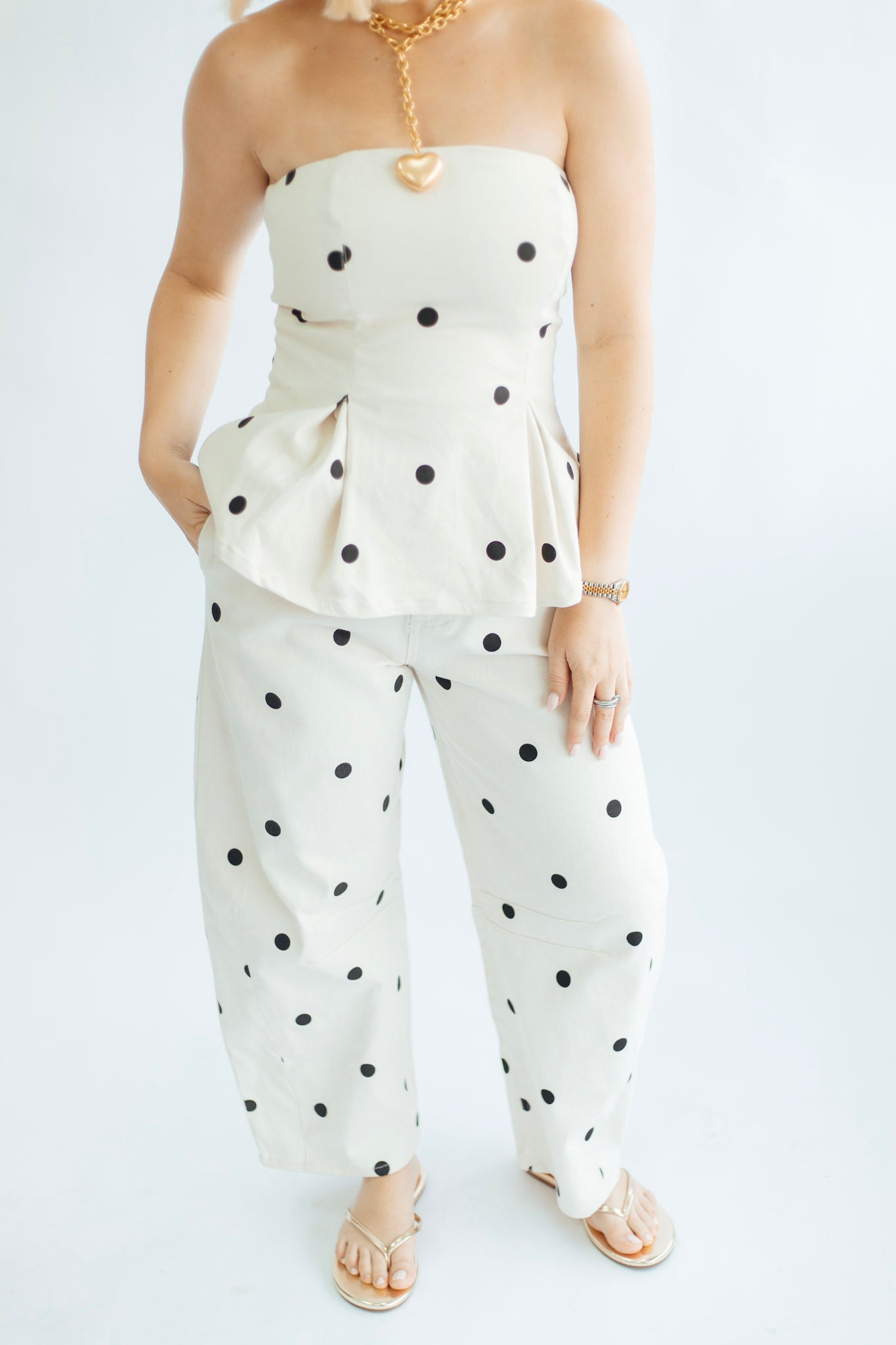 Polka Dot Top