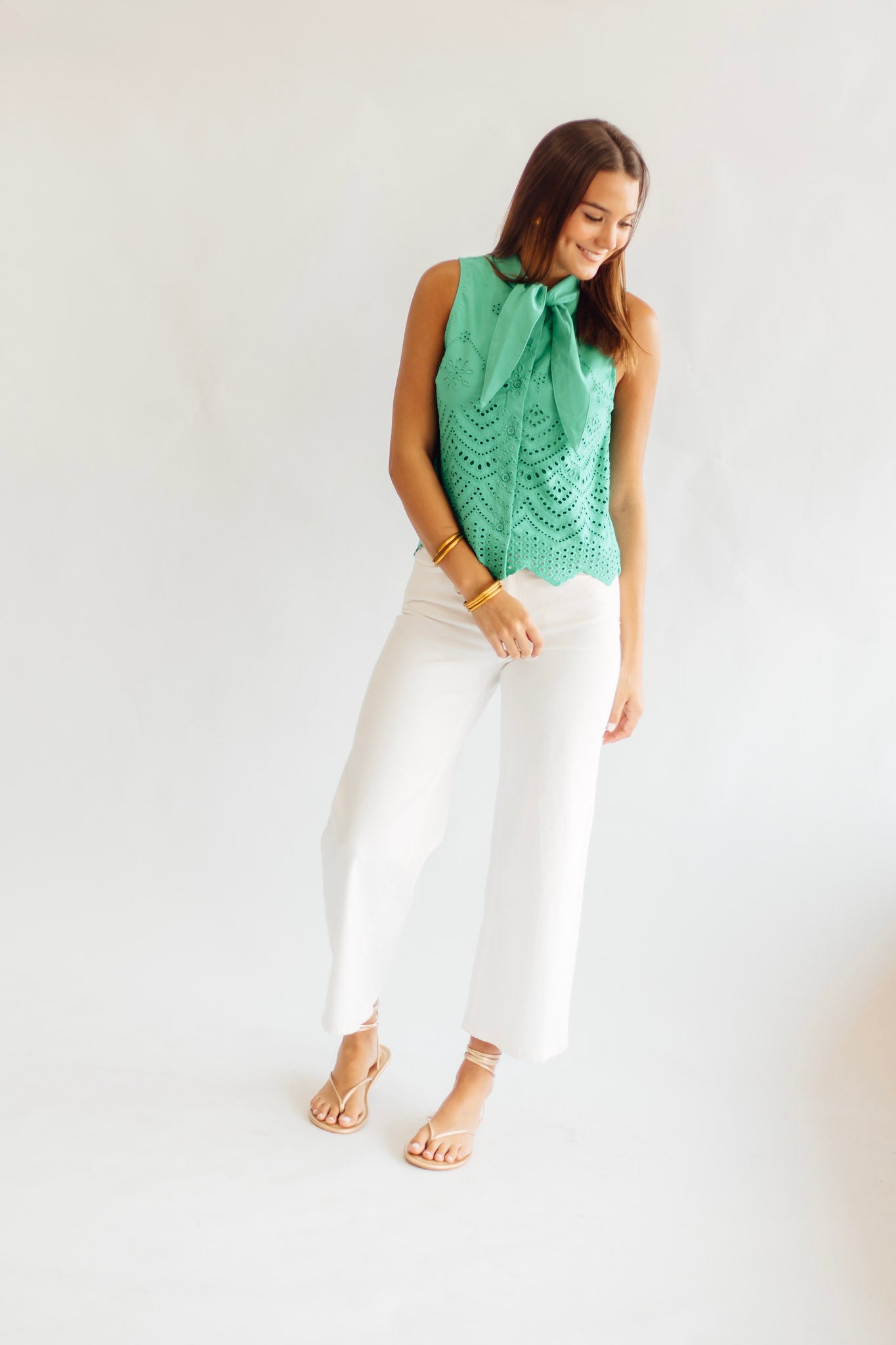 Fresh Picked Eyelet Blouse