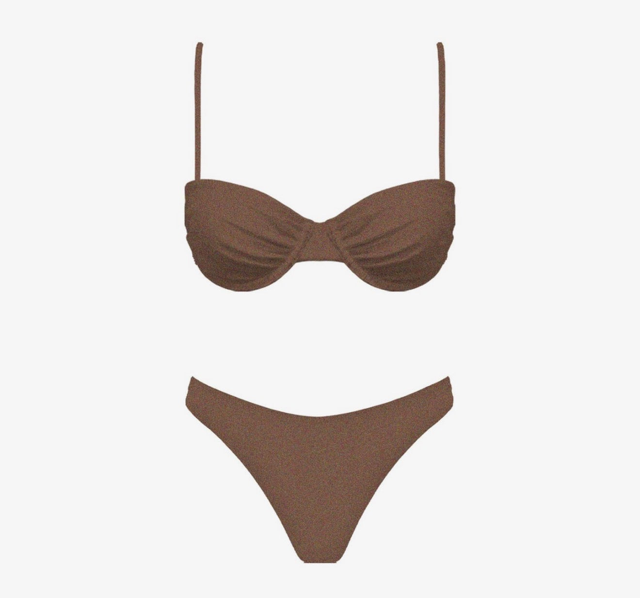 Lorenzo Bikini Set - Brown