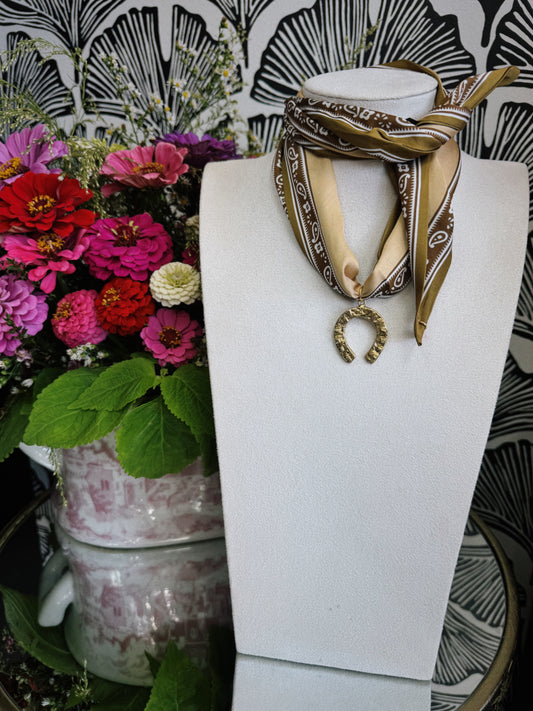 The Cowgirl Knot Scarf Necklace