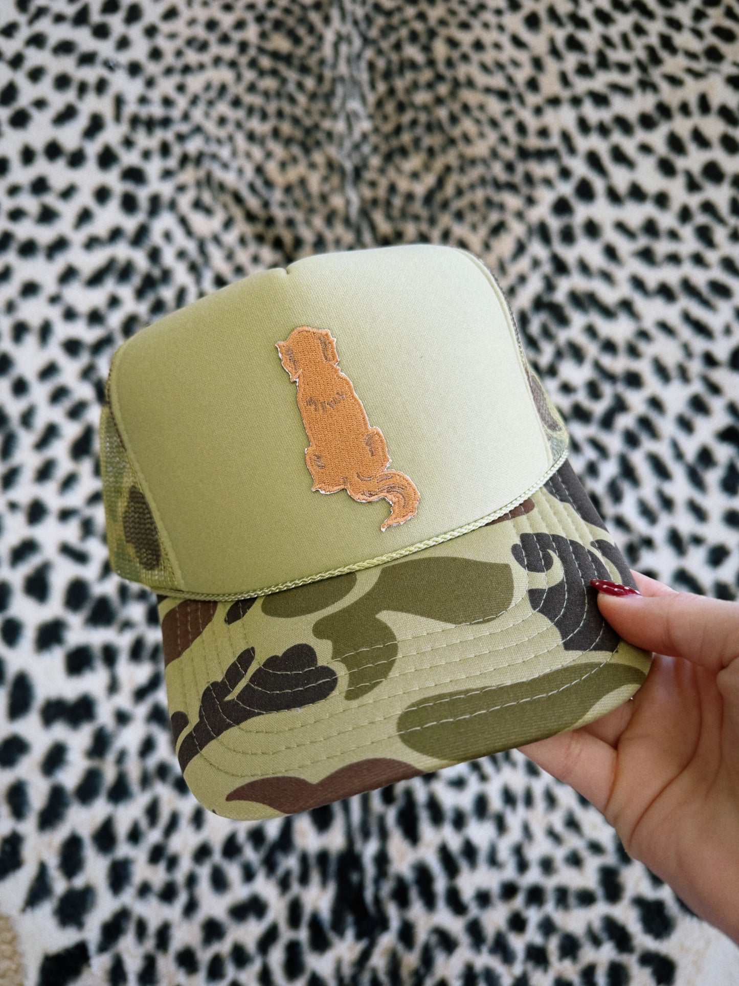 Golden Retriever Trucker Hat