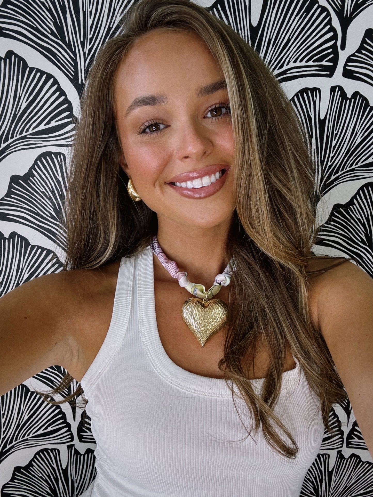 Get It Girl Scarf Necklace