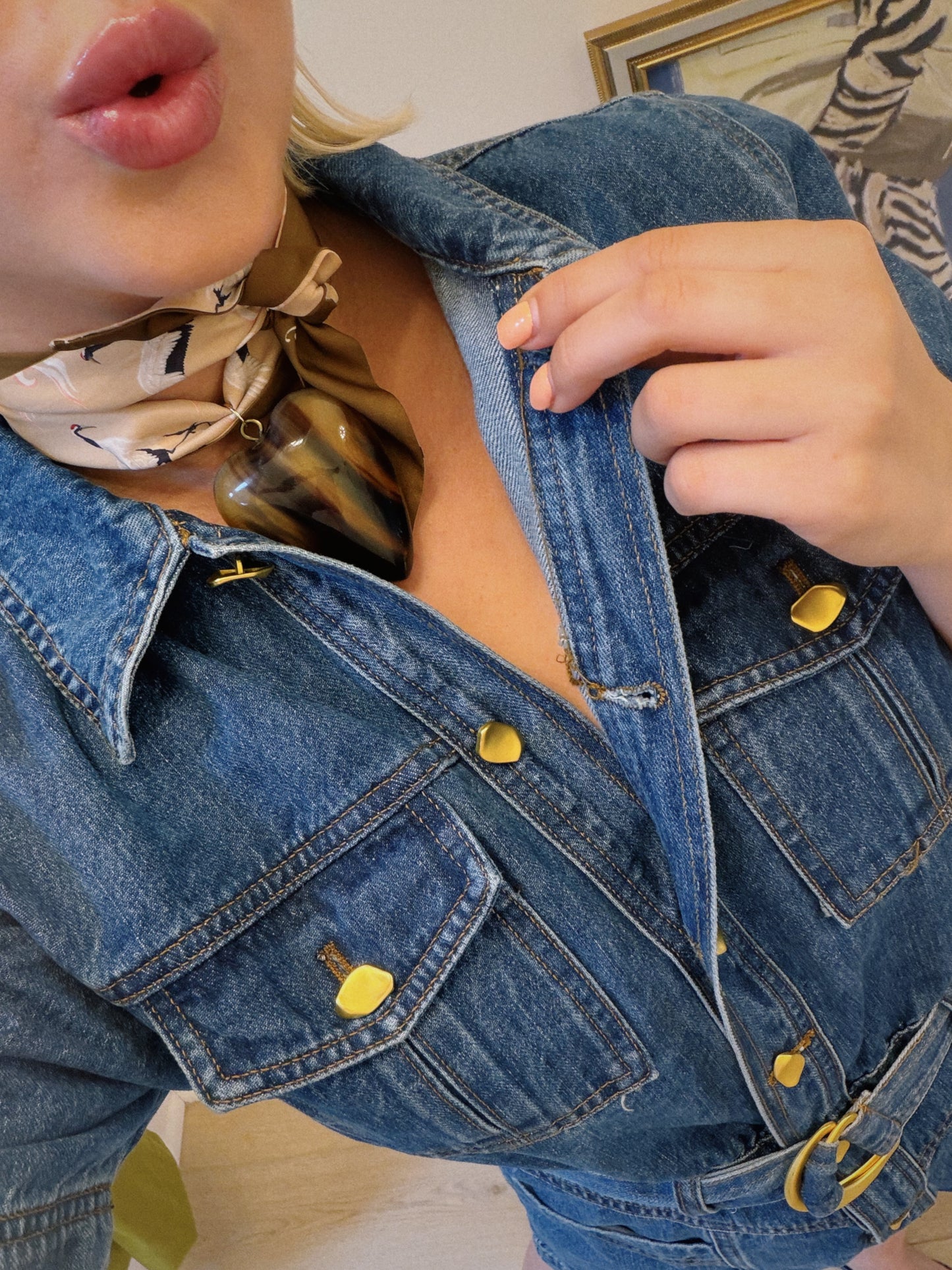 Fashion By Lucy Scarf Necklace