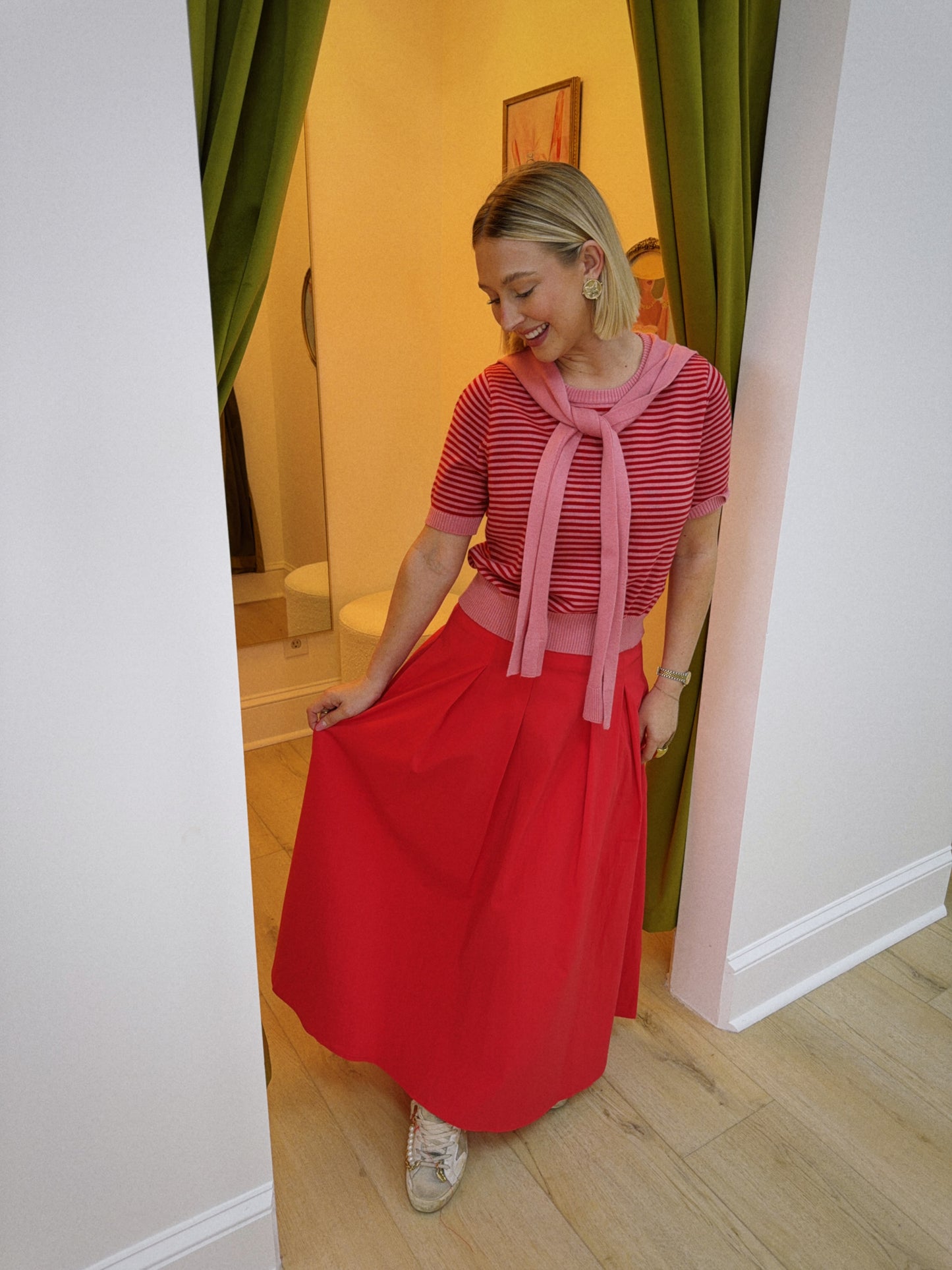 Ruby Skirt - Red