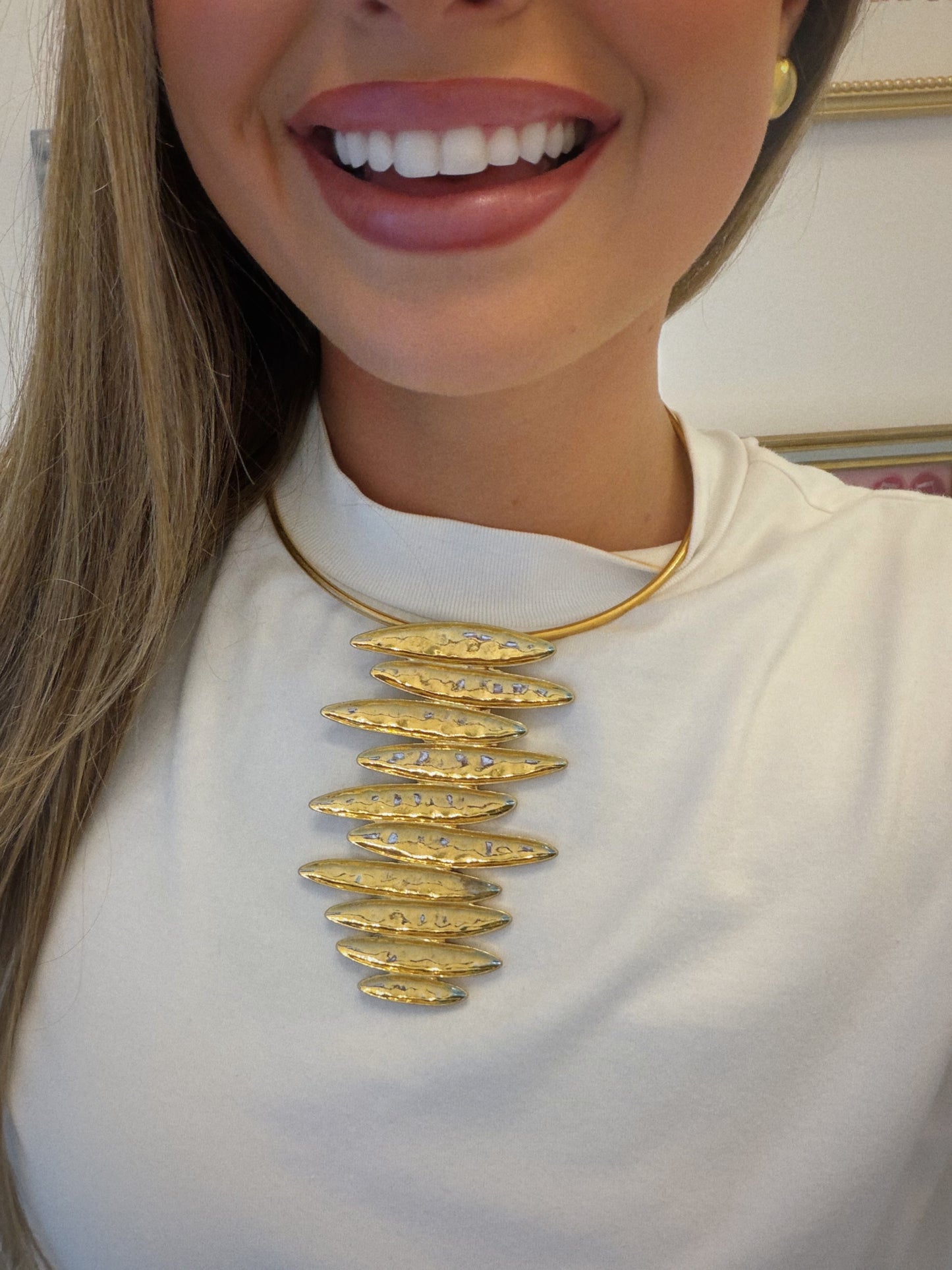Champagne Drip Necklace