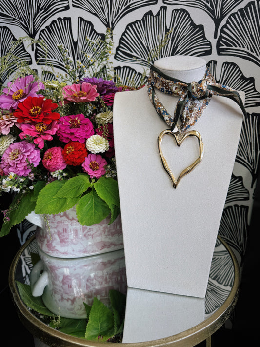The Signature Heart Scarf
