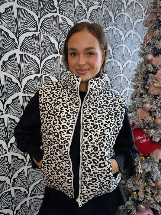 Cheetah Glam Vest