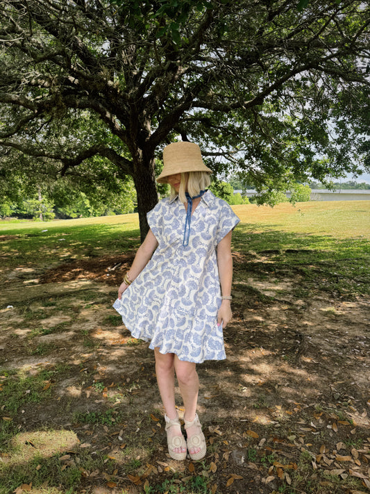 The Bluebell Charm Dress