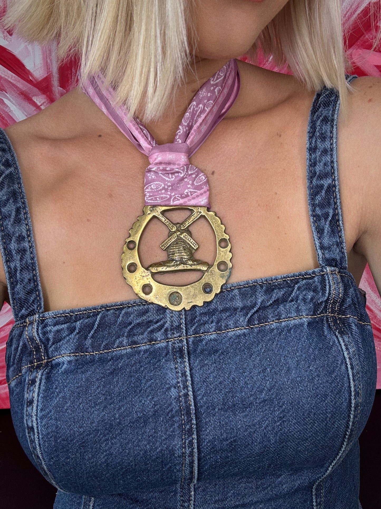Cowgirl Luxe Scarf Necklace