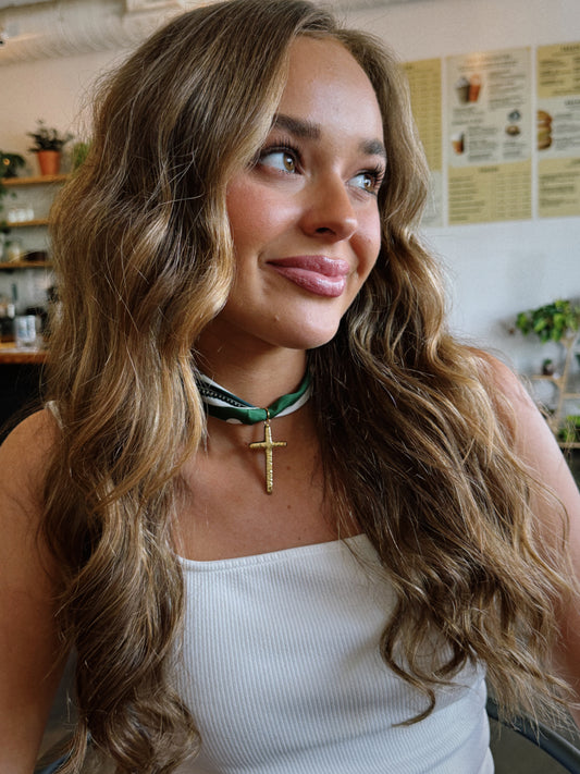 France Scarf Necklace