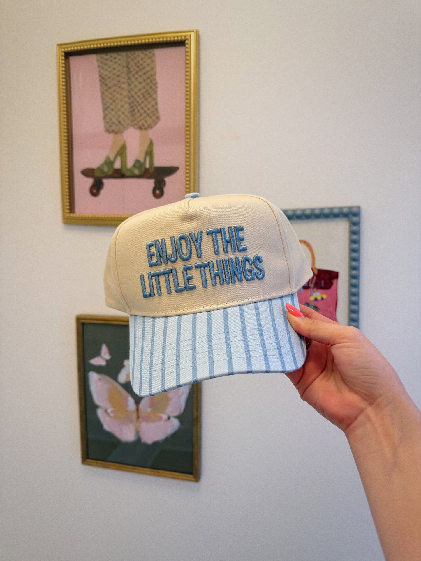 Enjoy The Little Things Trucker Hat