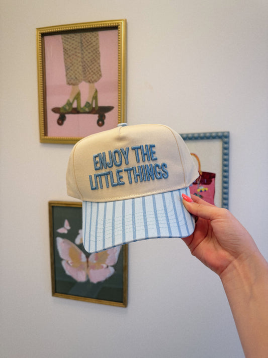 Enjoy The Little Things Trucker Hat