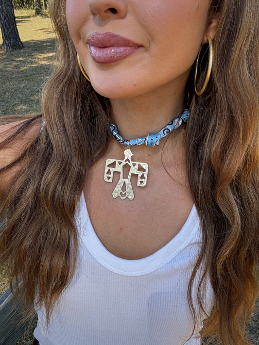 Free Bird Scarf Necklace