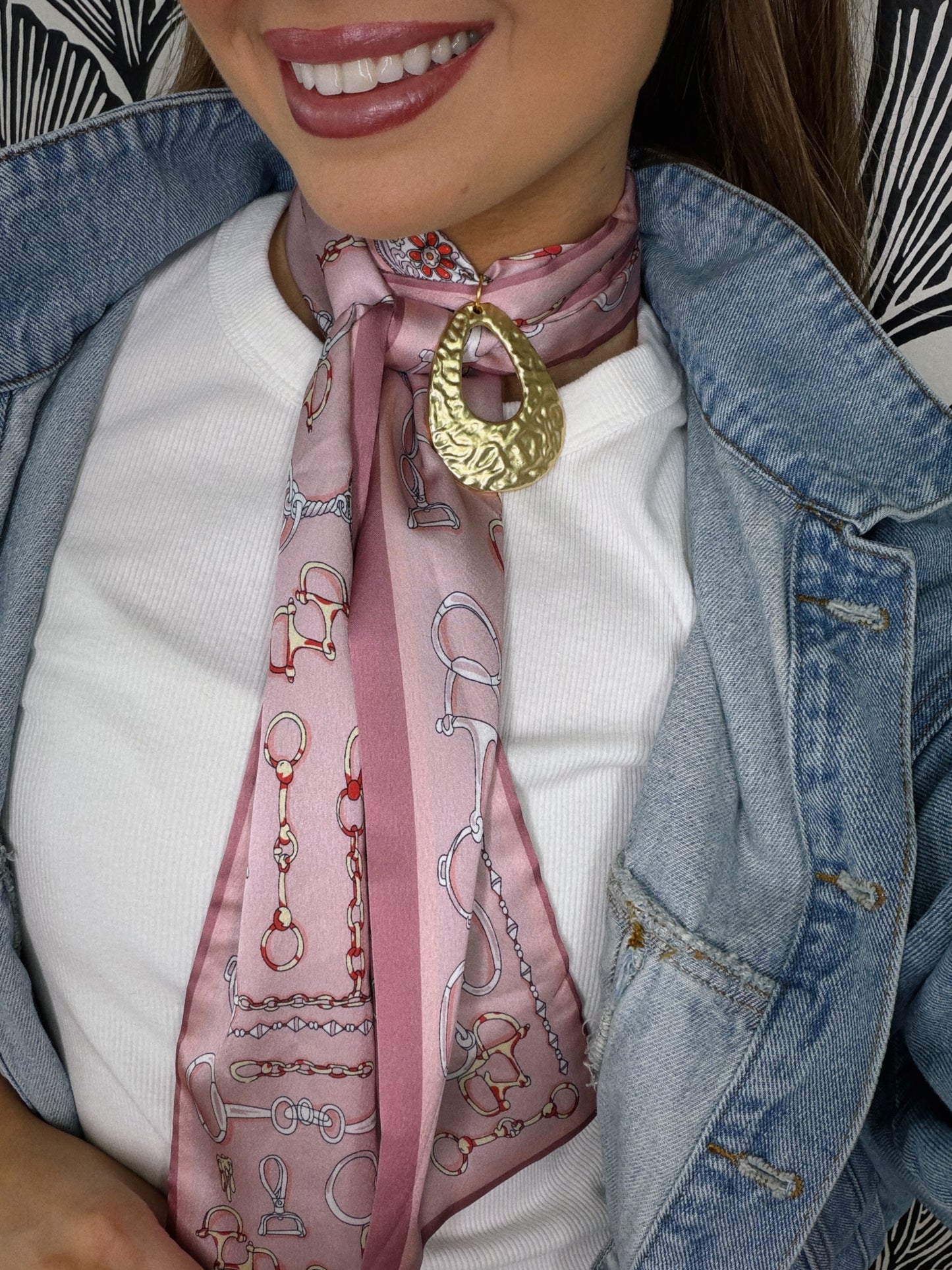 Pinky Promise Scarf Necklace