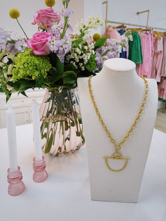 The Horsebit Honey Necklace