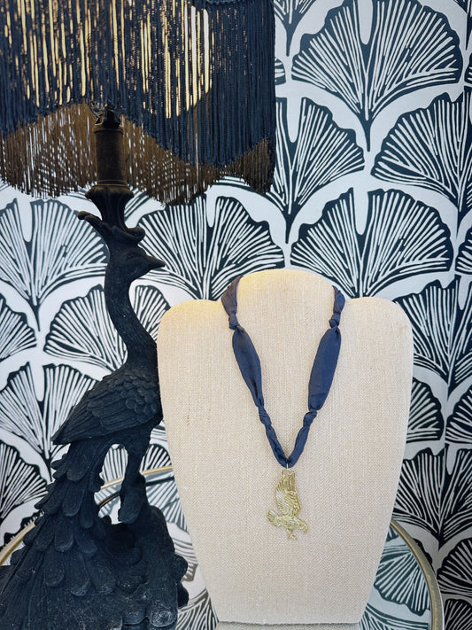 Eagle Scarf Necklace