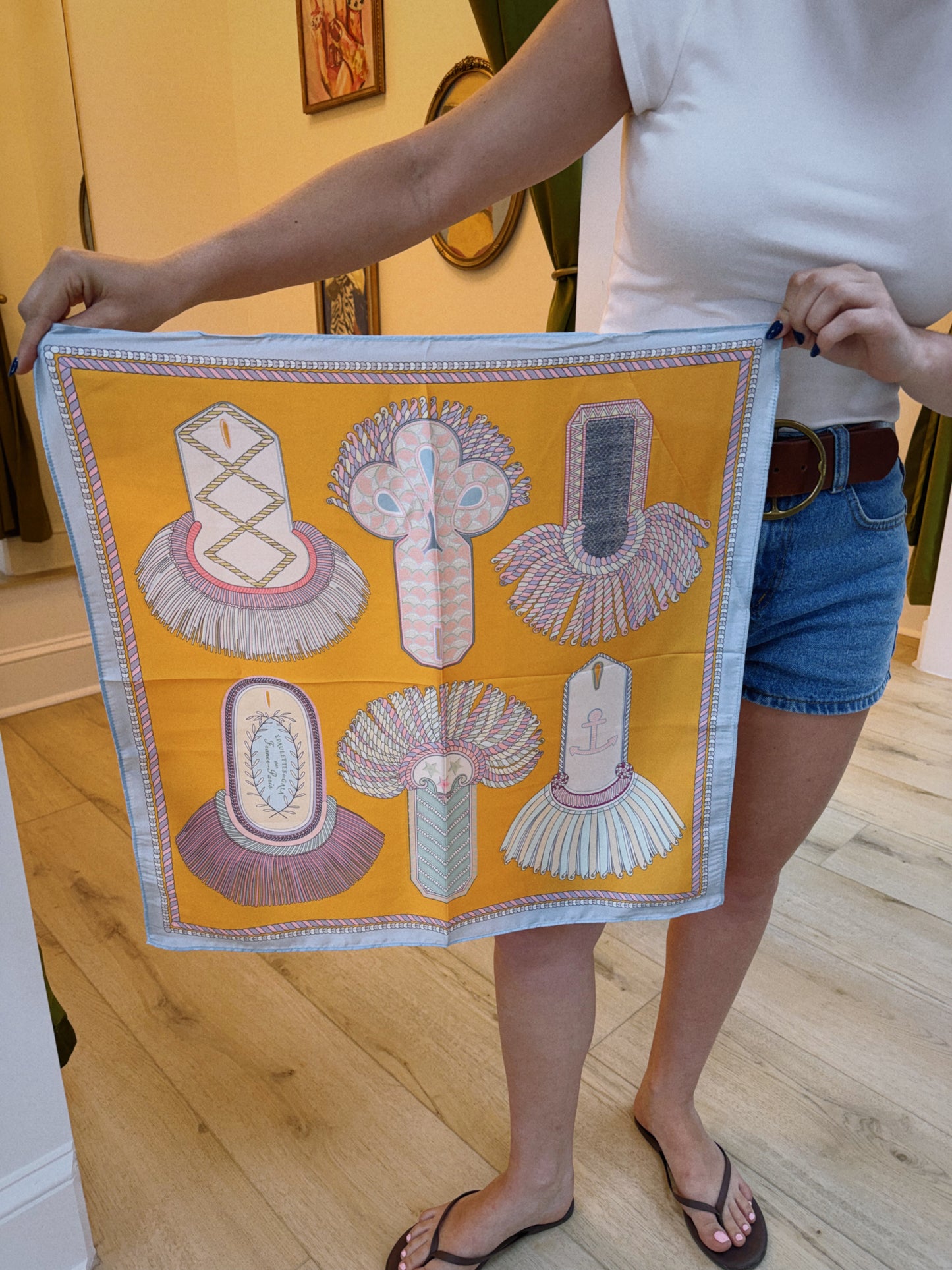 Golden Tide Scarf