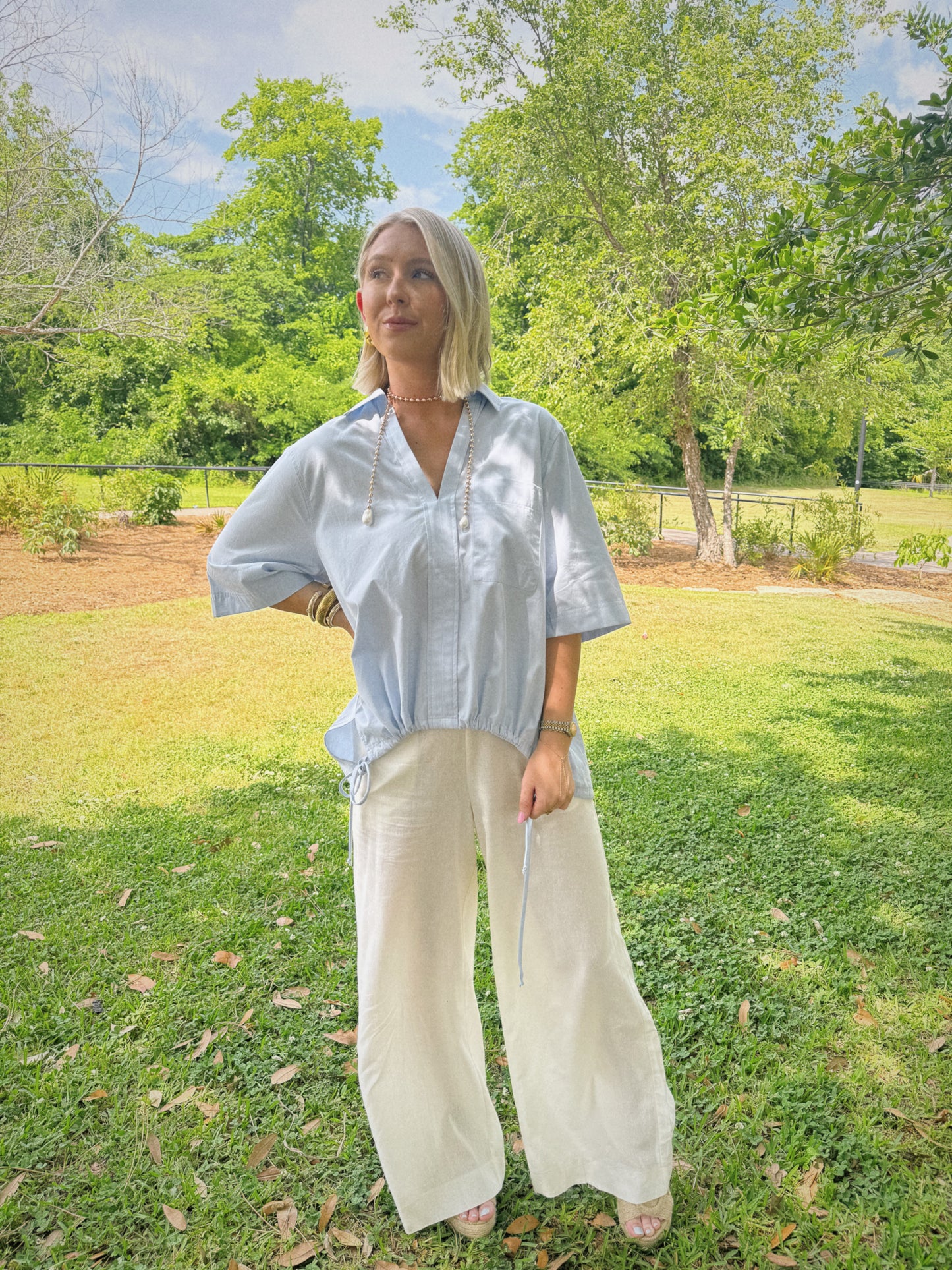 Baby Blue Dream Top