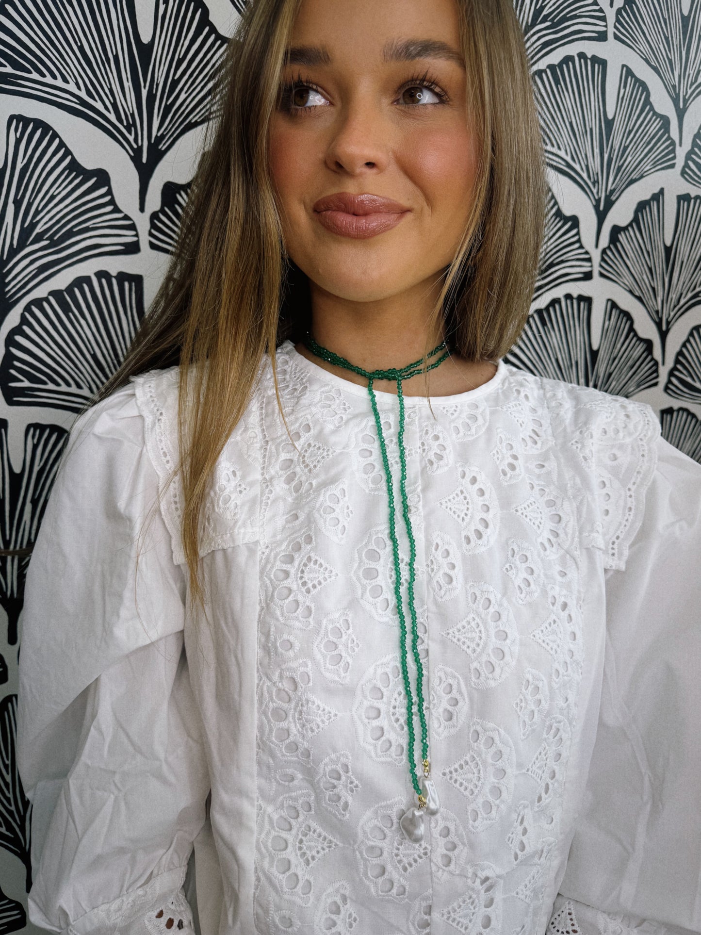 FF Beaded Wrap Necklace