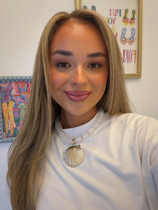 Shell Me Pretty Necklace - White