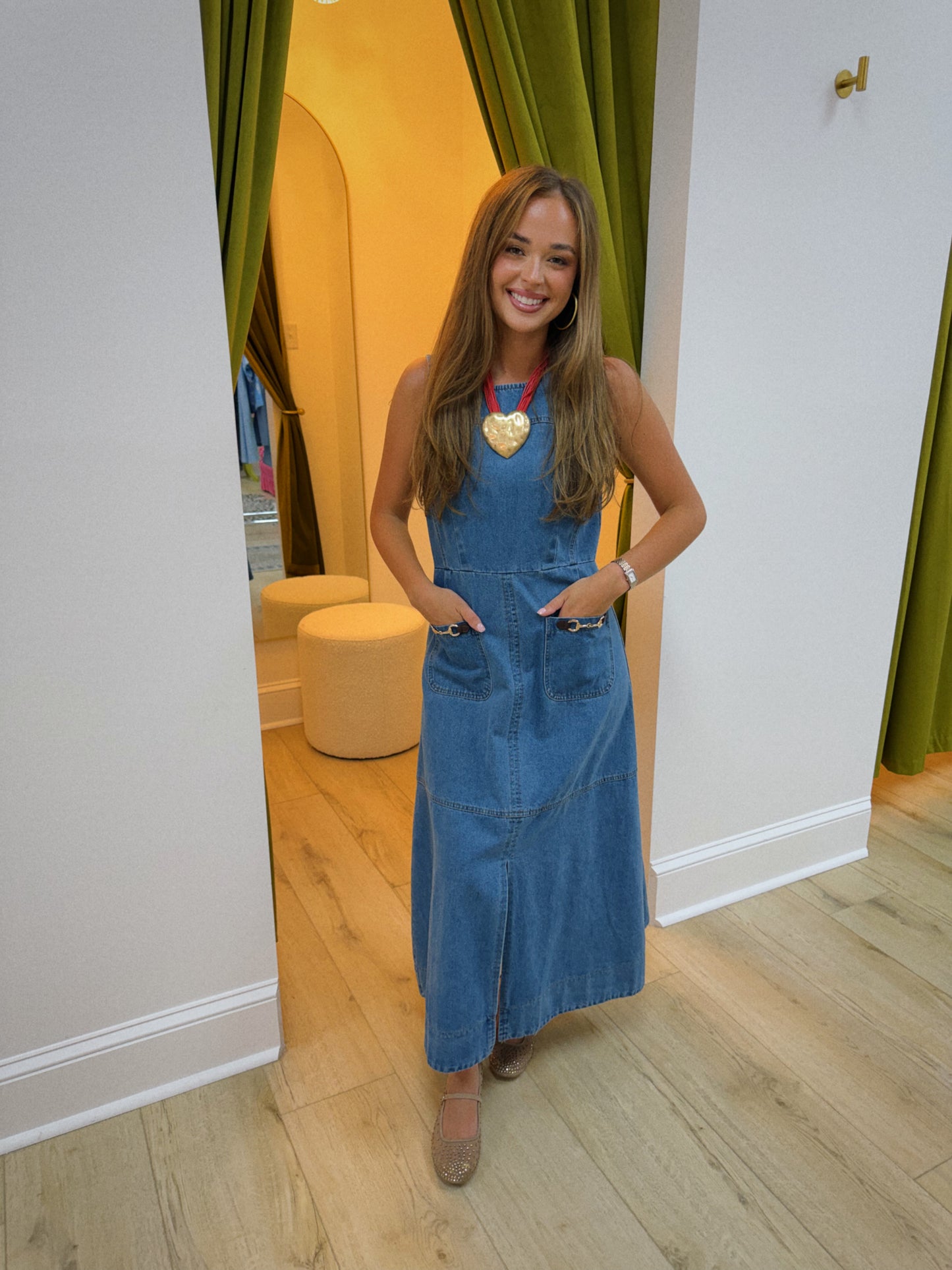The Southern Belle Denim Dress