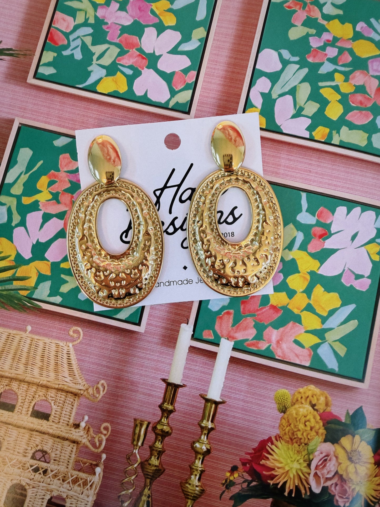 Big Gold Earrings