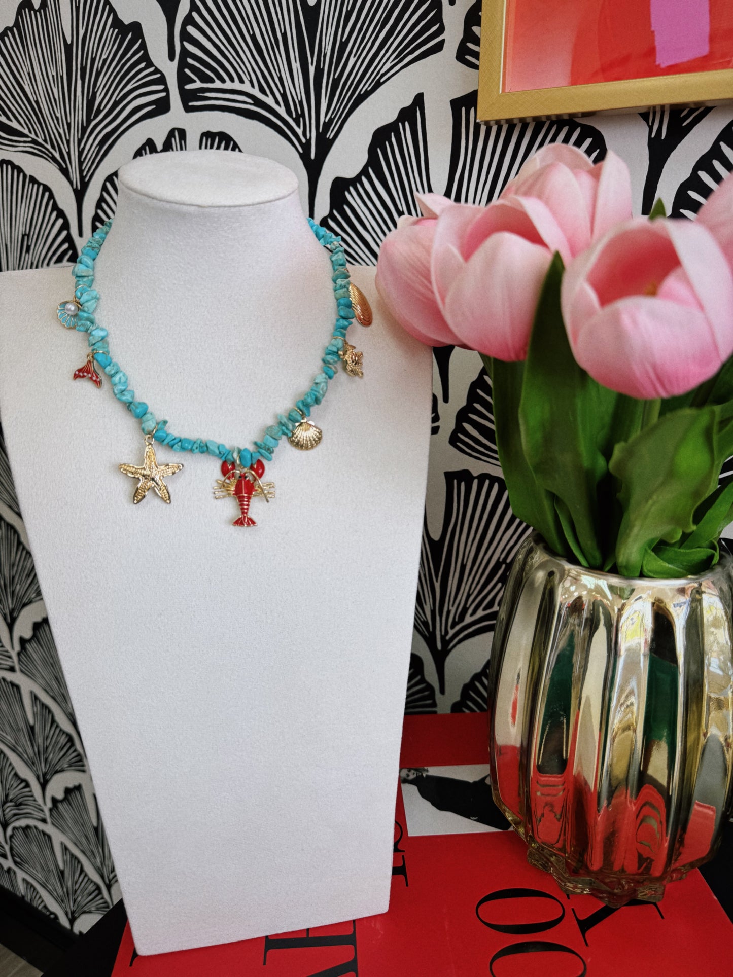 Lagoon Charm Necklace