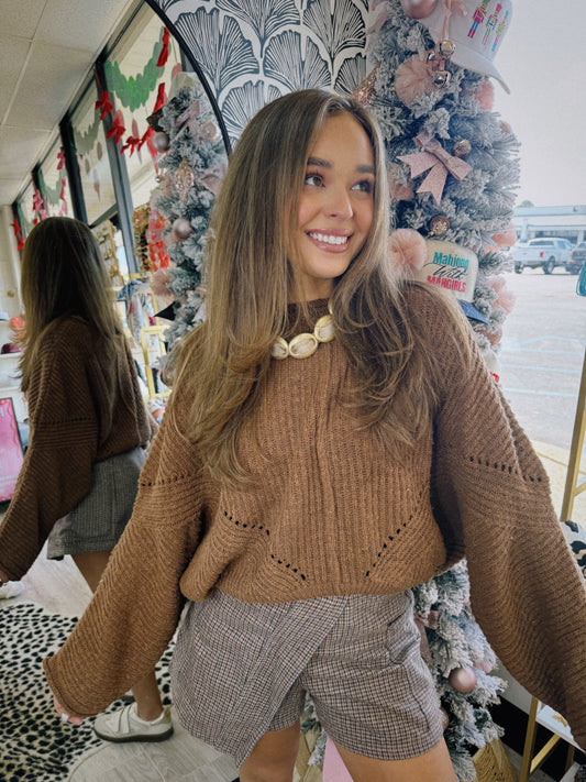 Palette Sweater - Camel