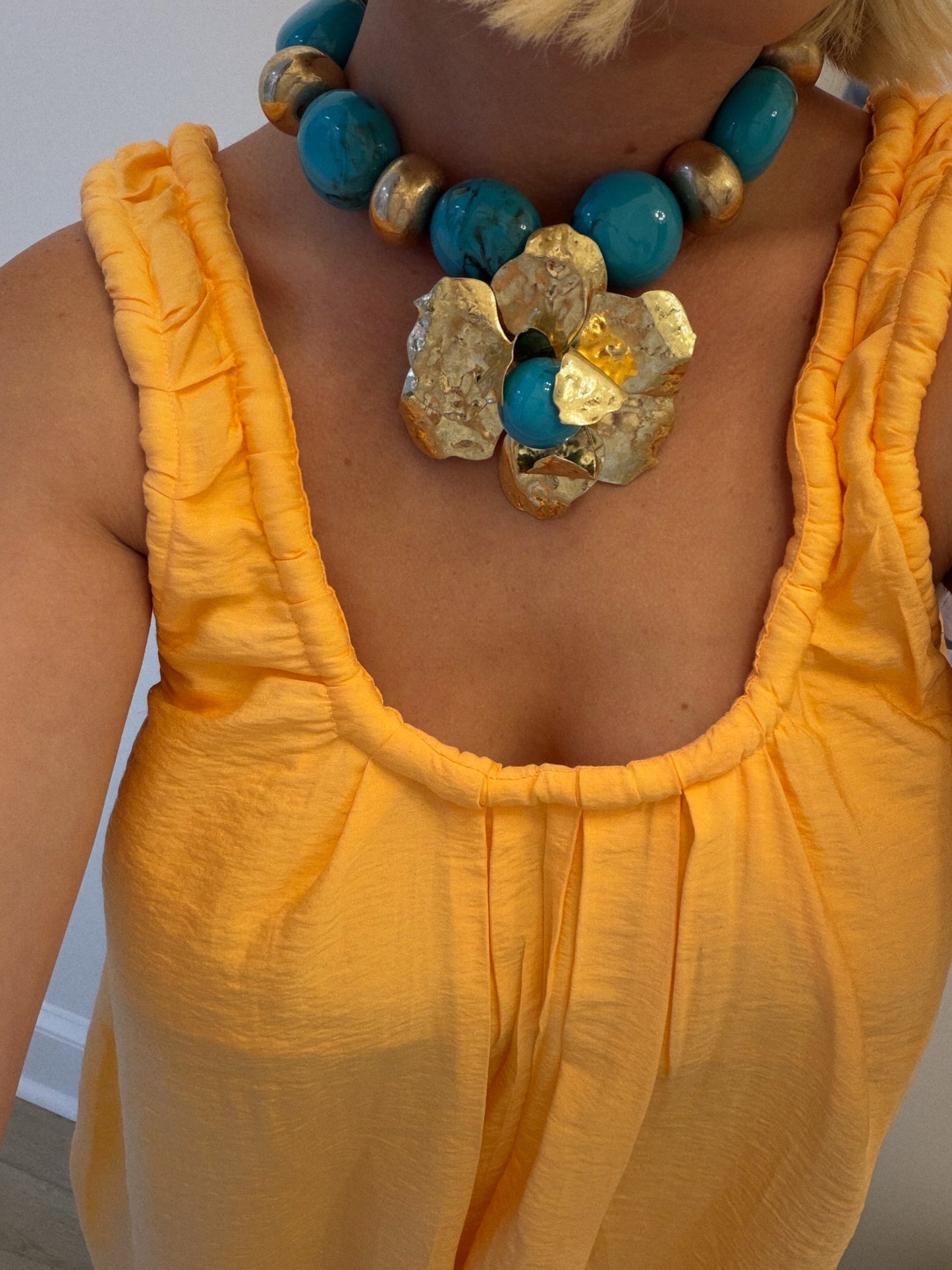 The Soleil Necklace - Turquoise