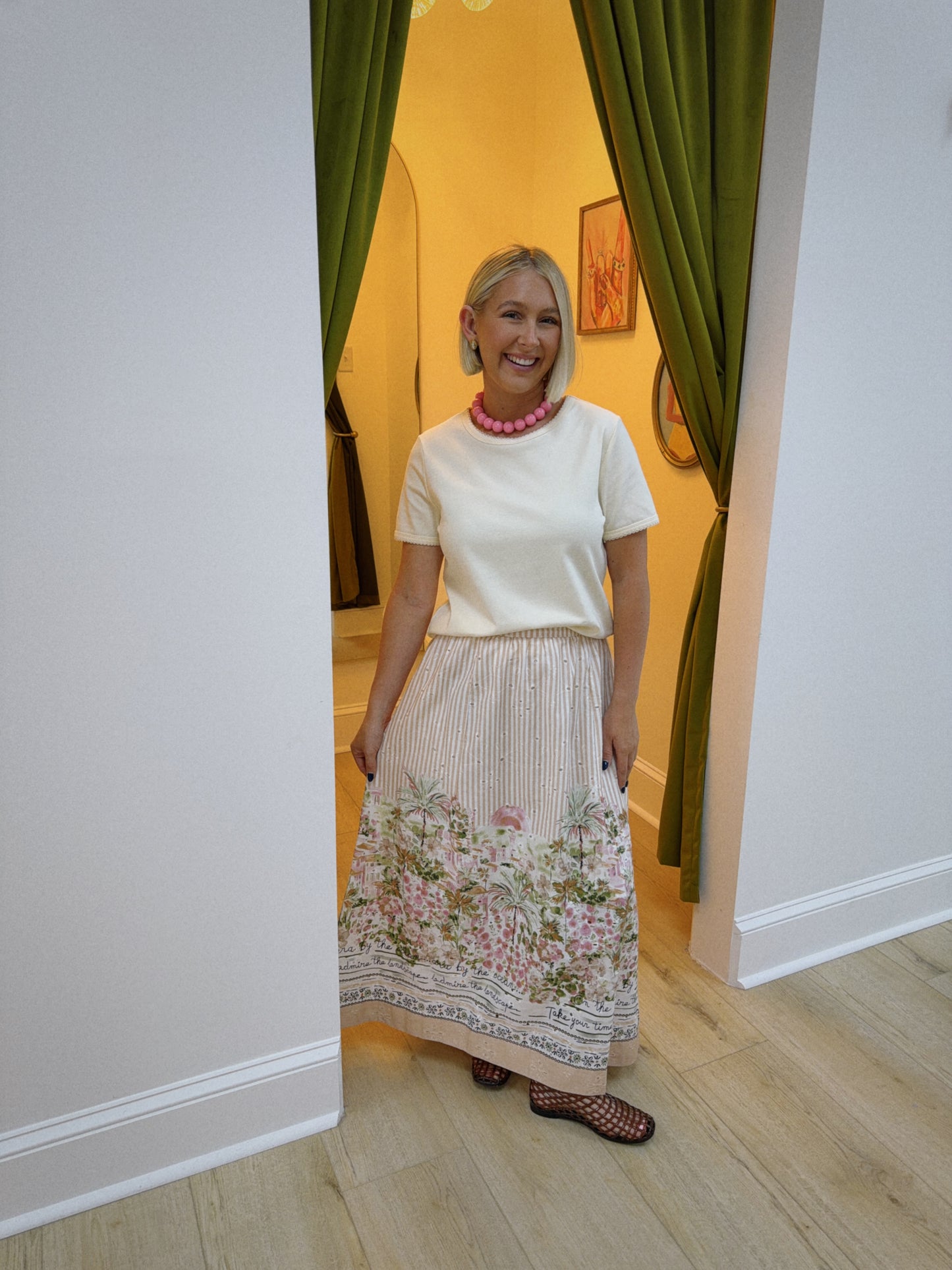 Paradise Postcard Skirt