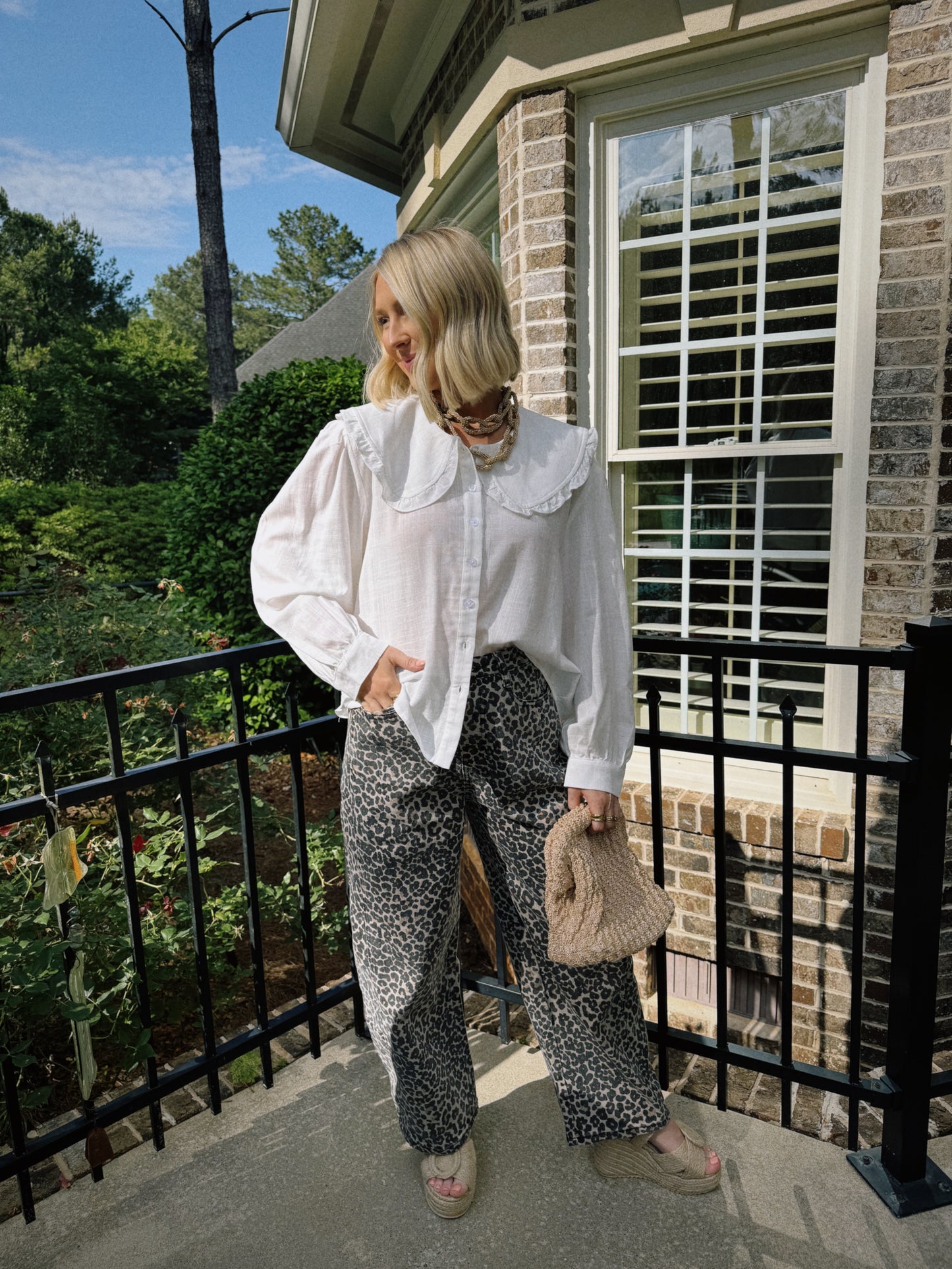 Camille Statement Collar Top