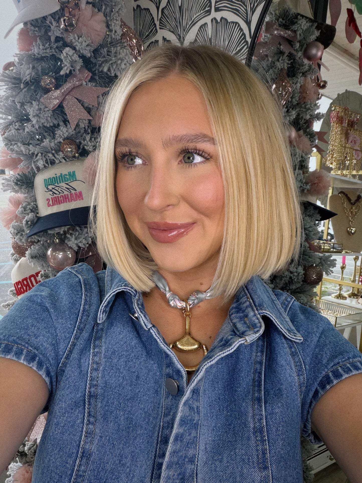 Horse Bit Scarf Necklace