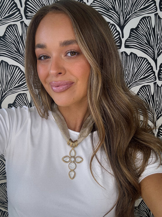 Cross Ways Necklace