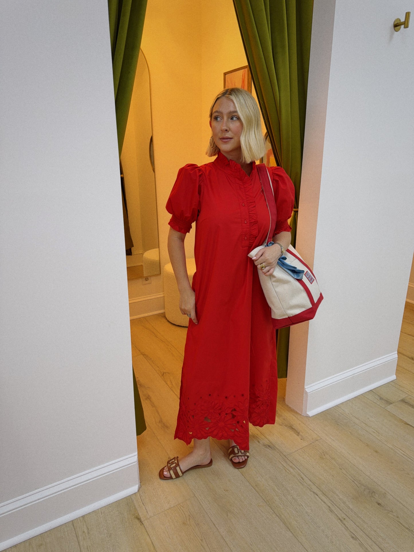 Nantucket Nights Maxi - Red