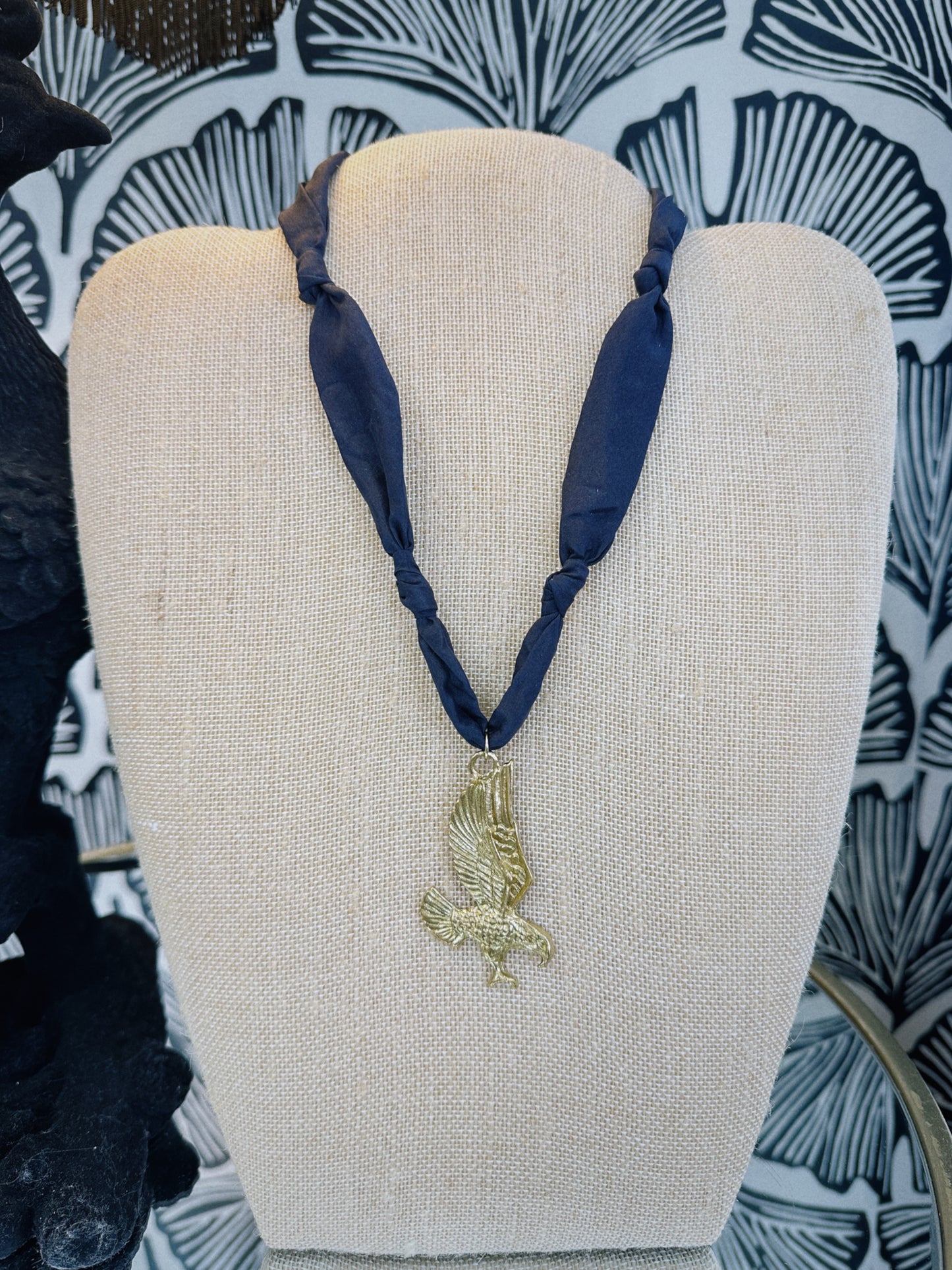 Eagle Scarf Necklace