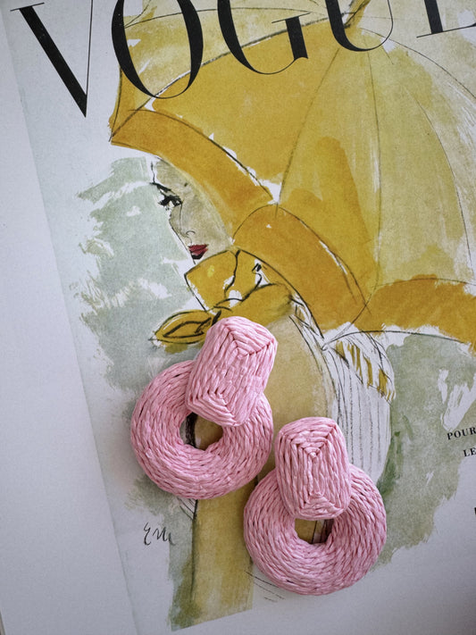 Pink Pop Earrings