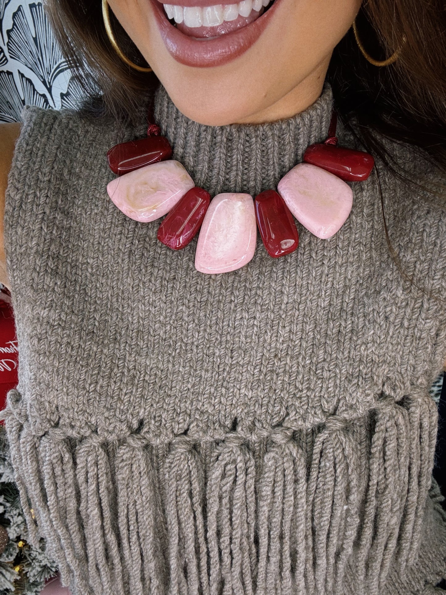 The Rosé Stone Necklace