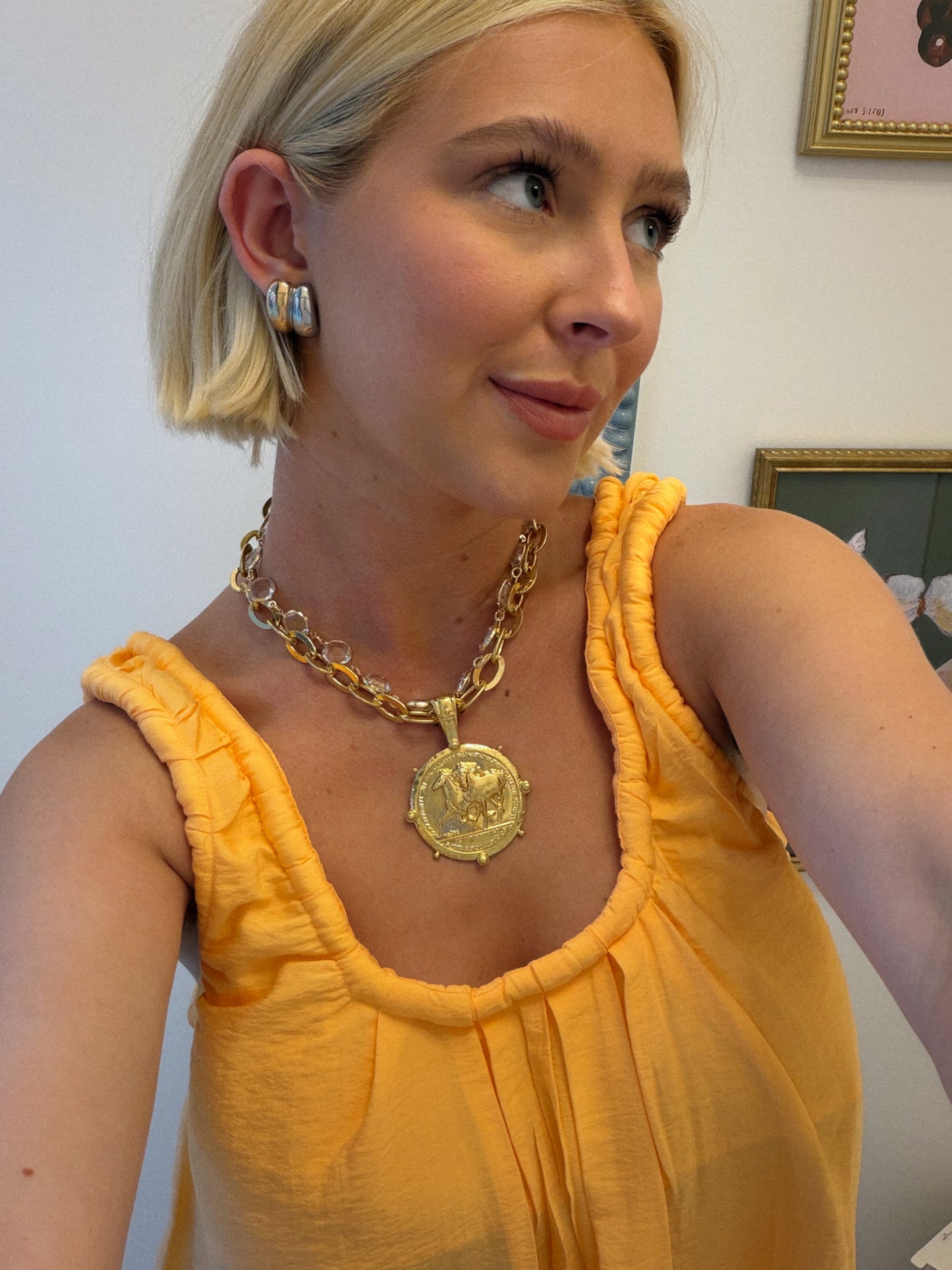 Horse Pendant Necklace