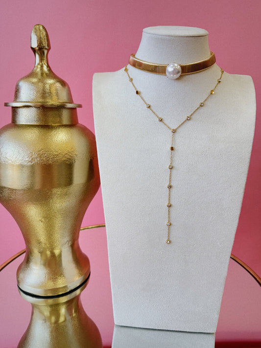 Pearl Choker Necklace