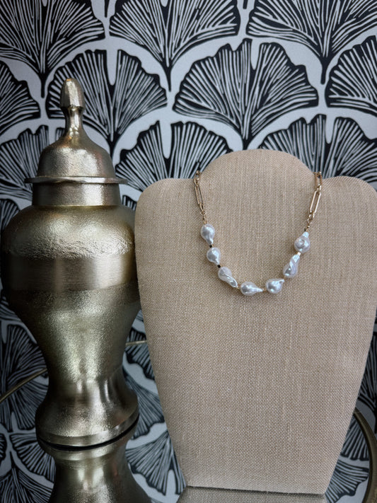 Dreams in Pearl Necklace