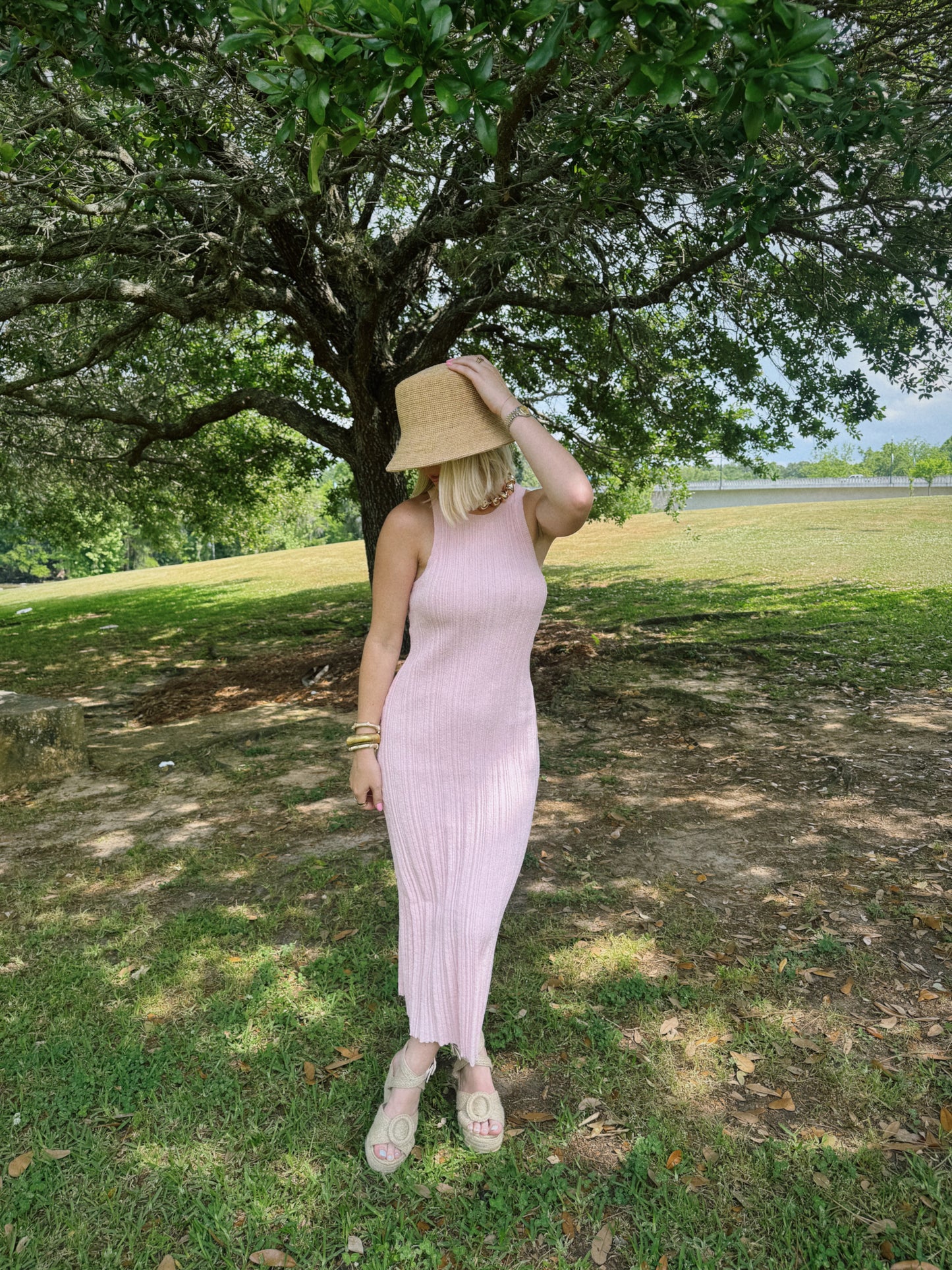The Serene Knit Midi