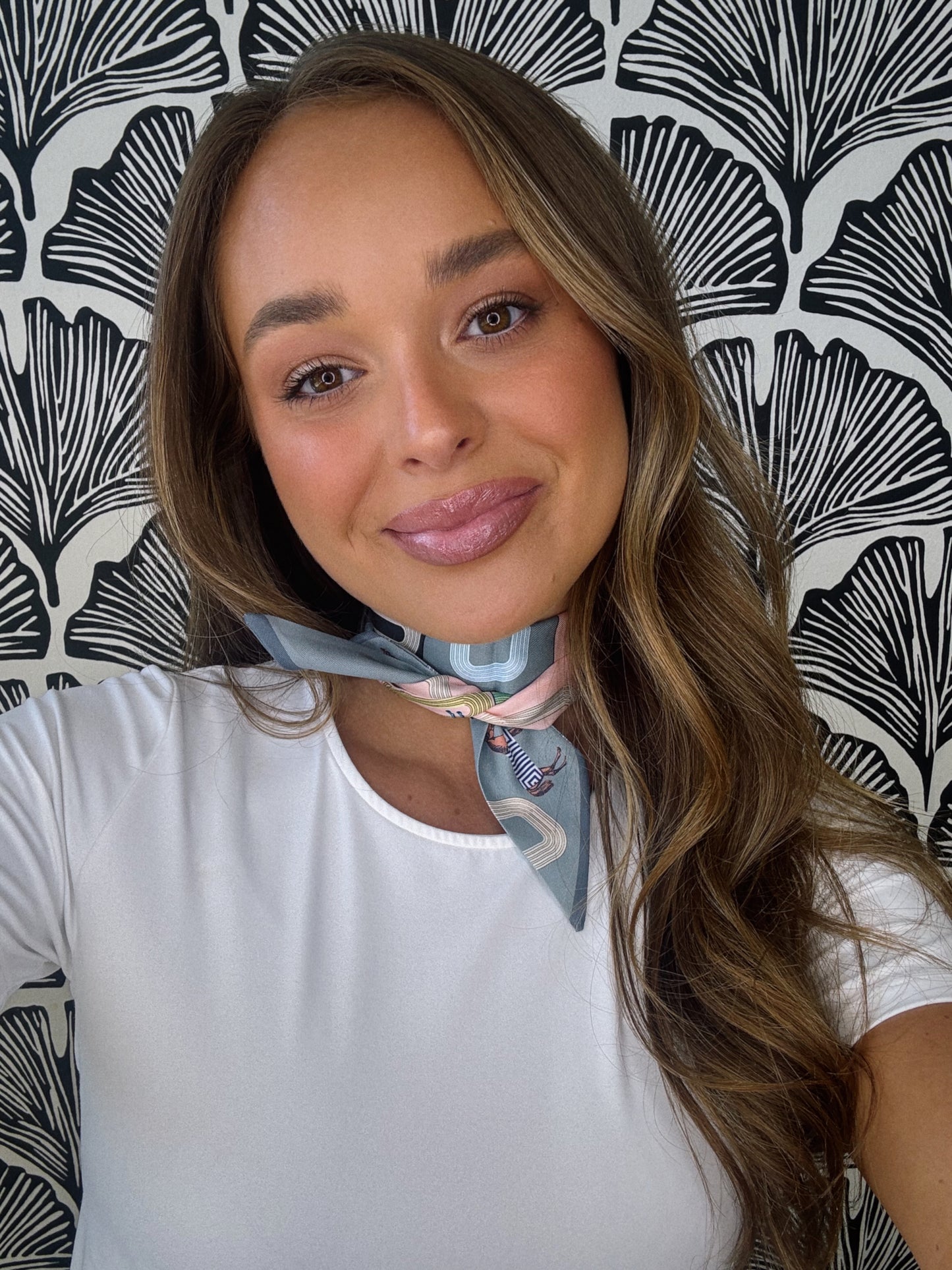 Giddy Up Scarf - Gray
