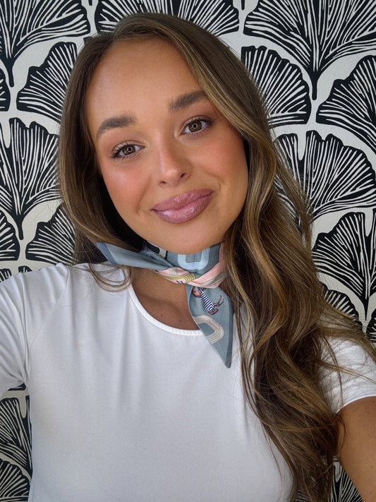 Giddy Up Scarf - Gray